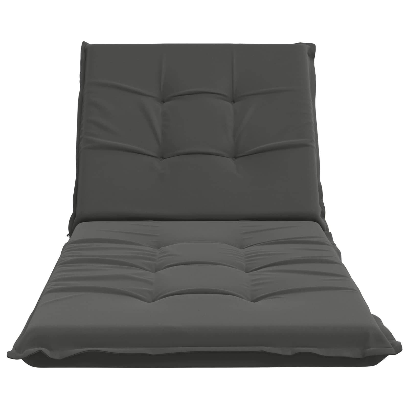 Ligstoel Kussen GEMERT 100% Polyester Antraciet 190 x 80 x 9 cm image 4