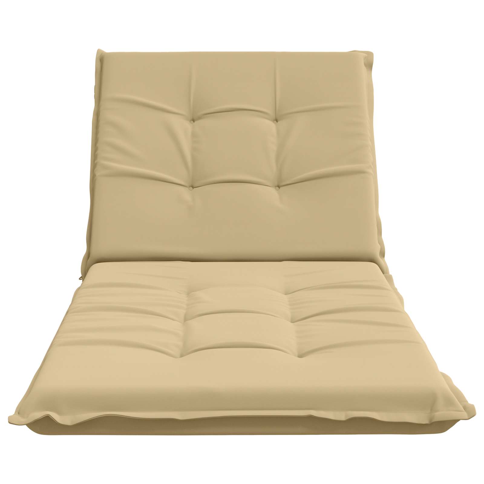 Ligstoel Kussen GEMERT 100% Polyester Beige 190 x 80 x 9 cm image 4