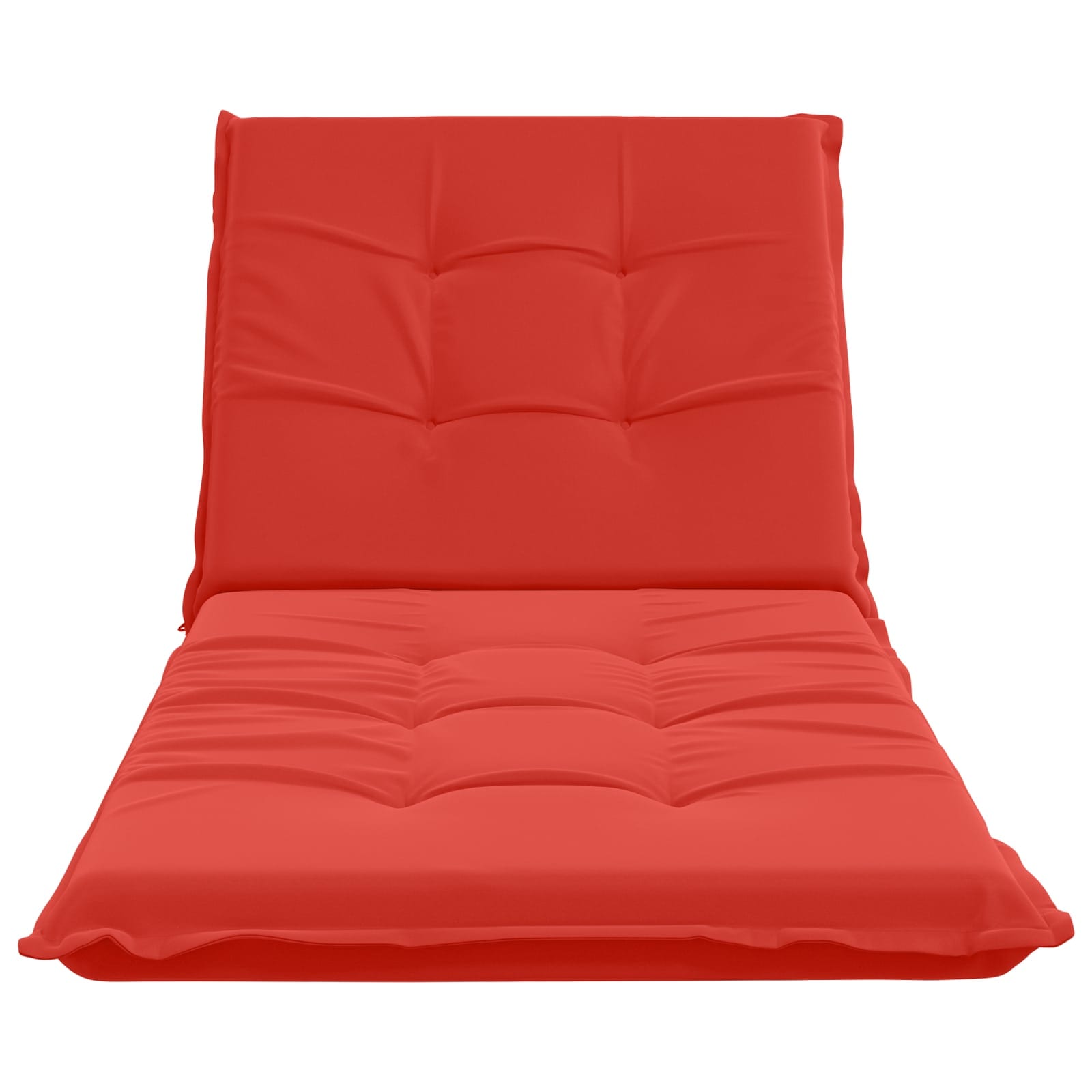 Ligstoel Kussen GEMERT 100% Polyester Rood 190 x 80 x 9 cm image 4