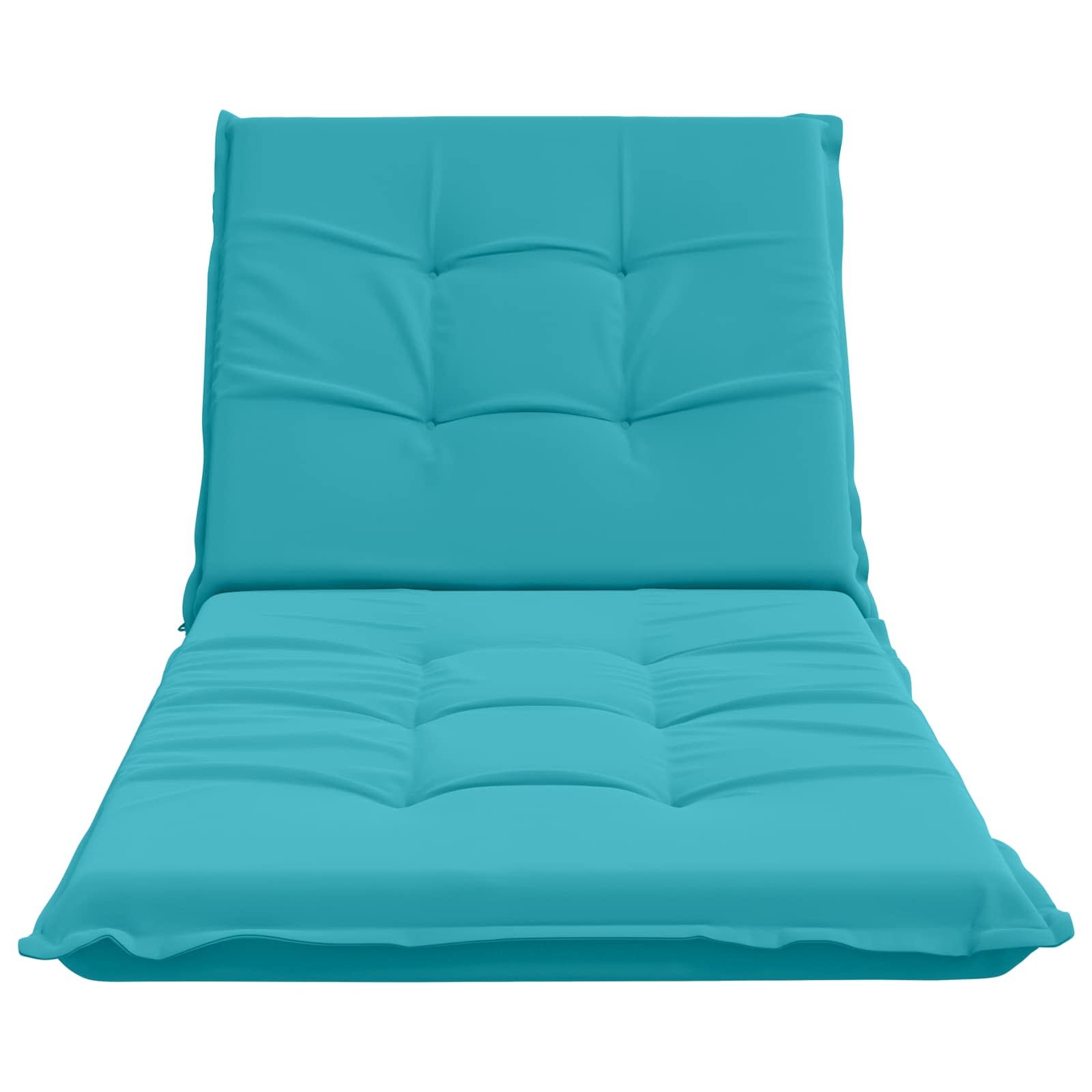 Ligstoel Kussen GEMERT 100% Polyester Turquoise 190 x 80 x 9 cm image 4