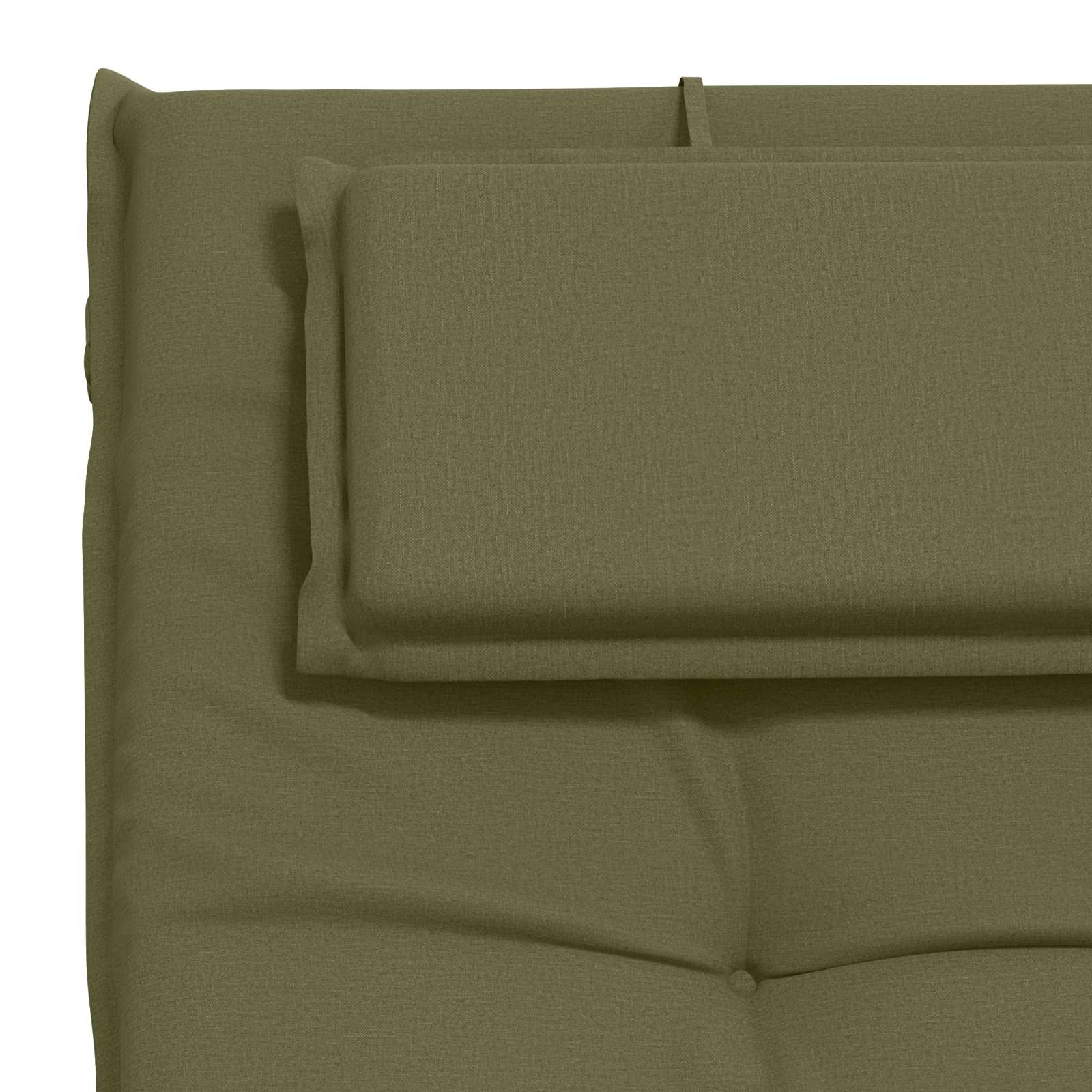 Ligstoel Kussen GEMERT 100% Polyester Olijfgroen image 6