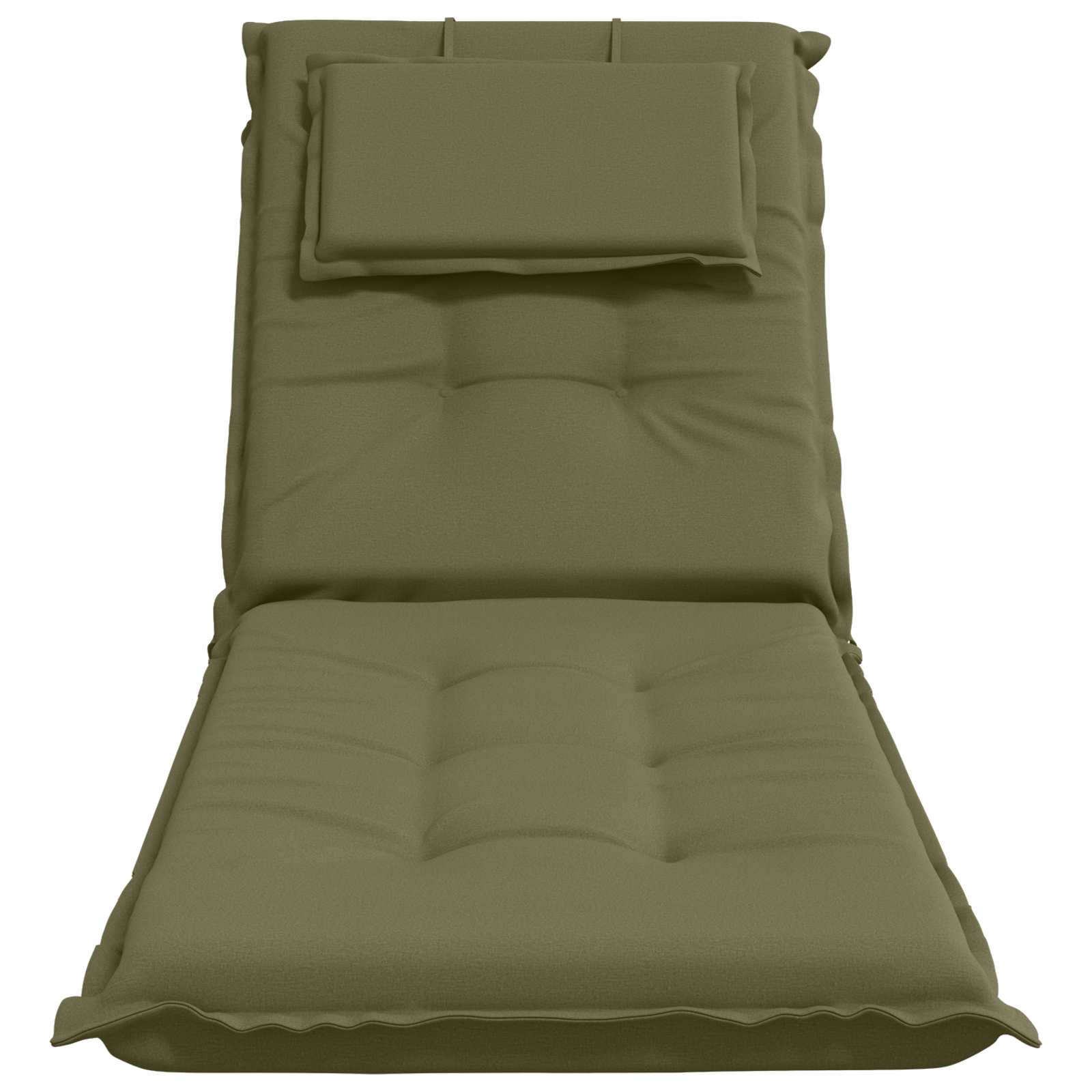 Ligstoel Kussen GEMERT 100% Polyester Olijfgroen image 4