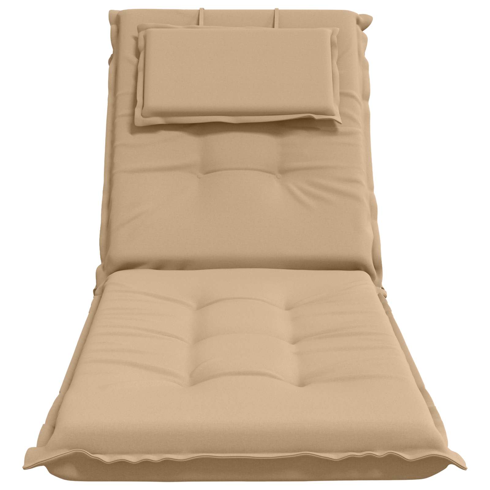 Ligstoel Kussen GEMERT 100% Polyester Zand 190 x 60 x 9 cm image 4
