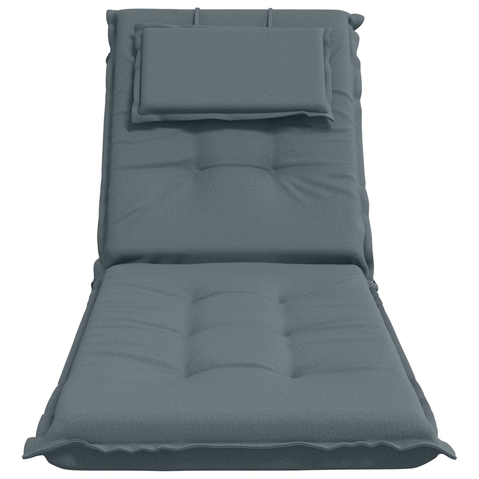 Ligstoel Kussen GEMERT 100% Polyester Blauw 190 x 60 x 9 cm image 4