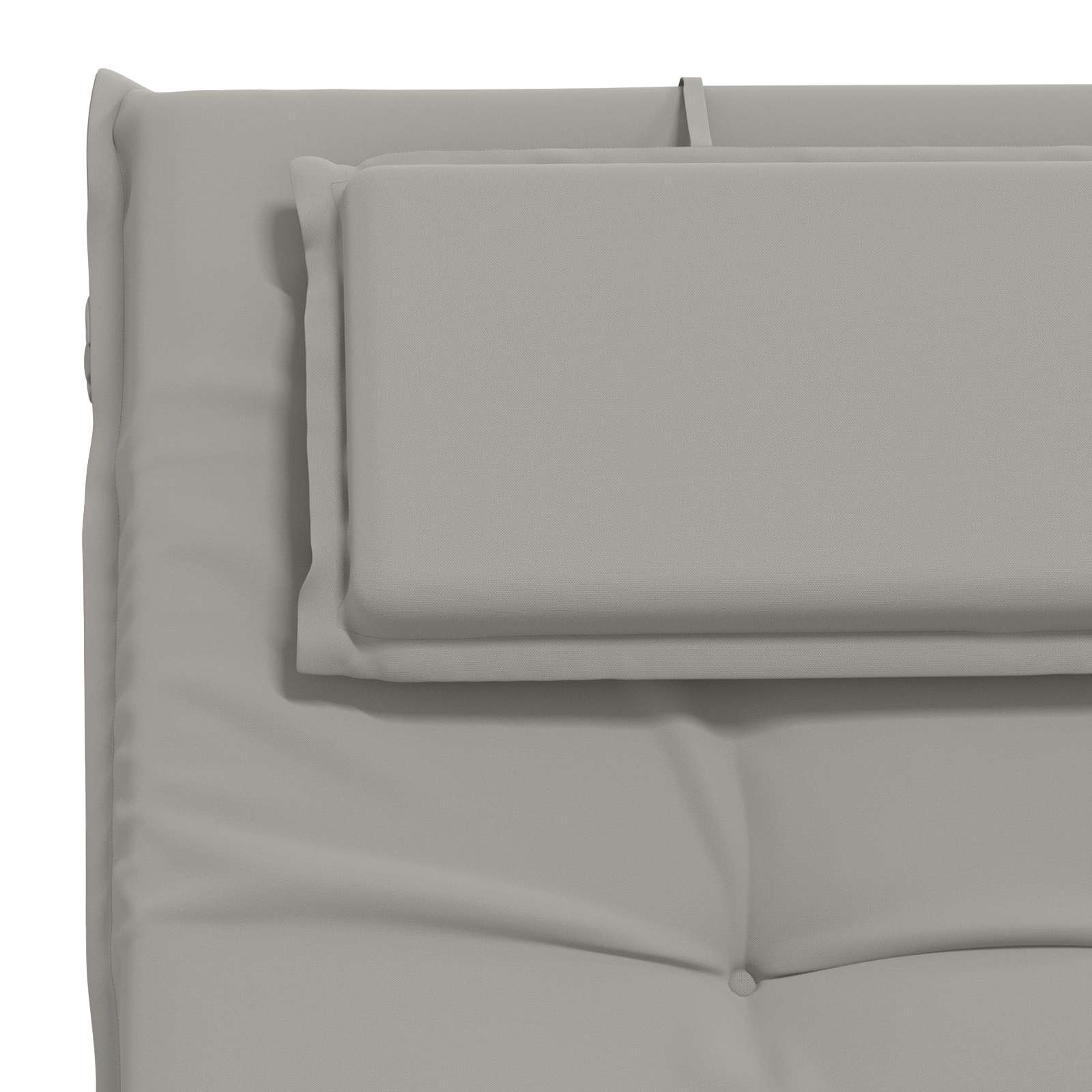 Ligstoel Kussen GEMERT 100% Polyester Grijs 190 x 60 x 9 cm image 6
