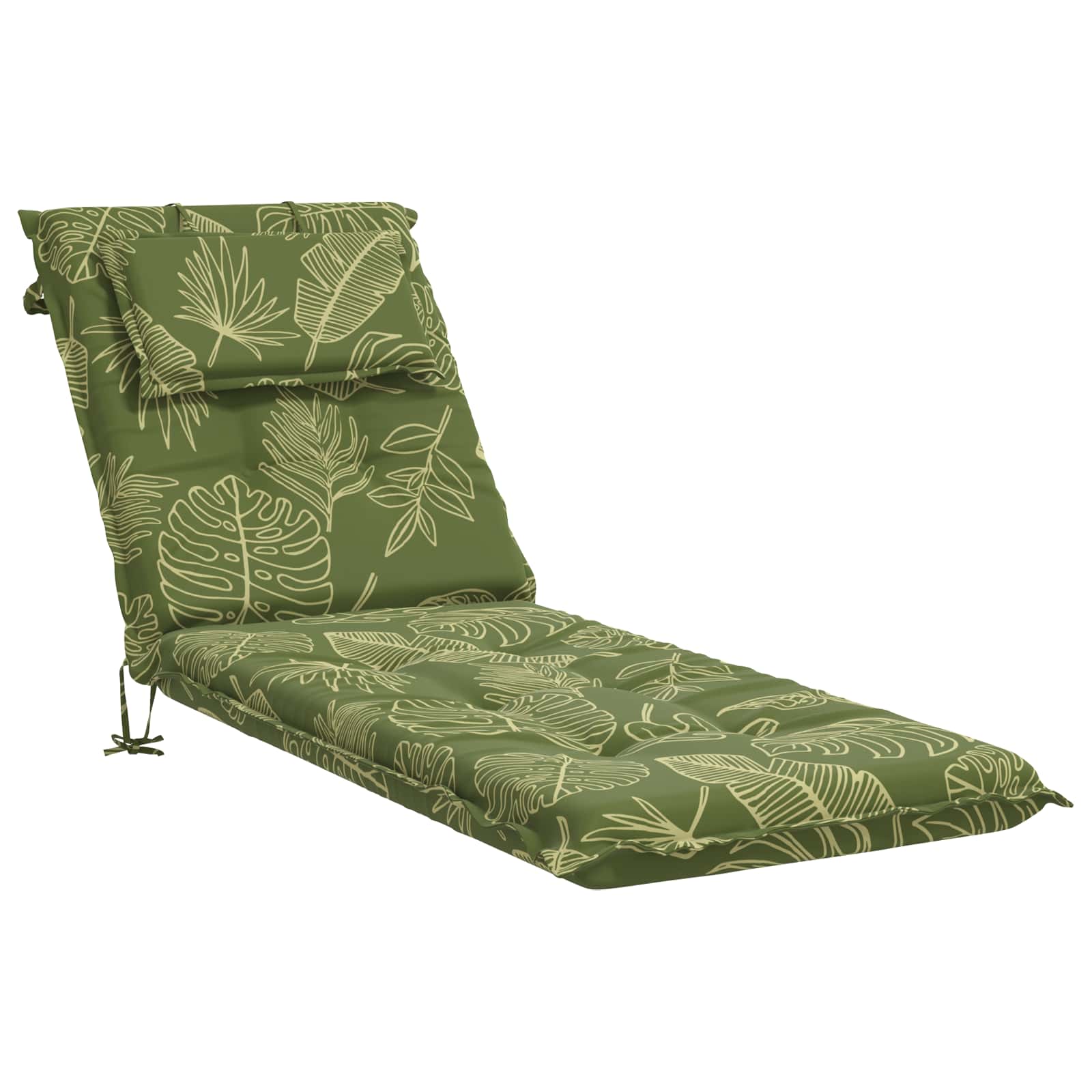 Ligstoel Kussen GEMERT 100% Polyester Bladontwerp image 2