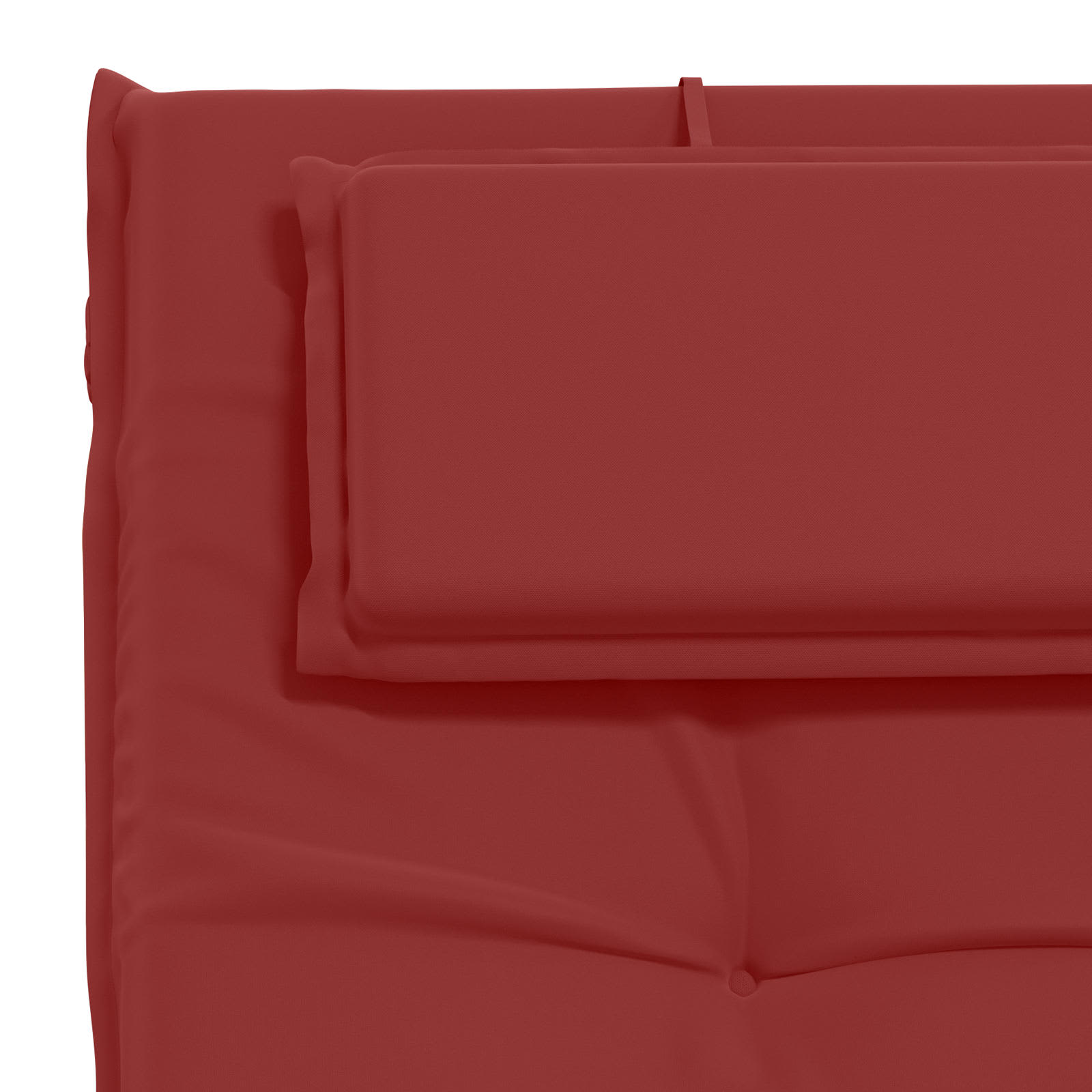 Ligstoel Kussen GEMERT 100% Polyester Wijnrood 190 x 60 x 9 cm image 6