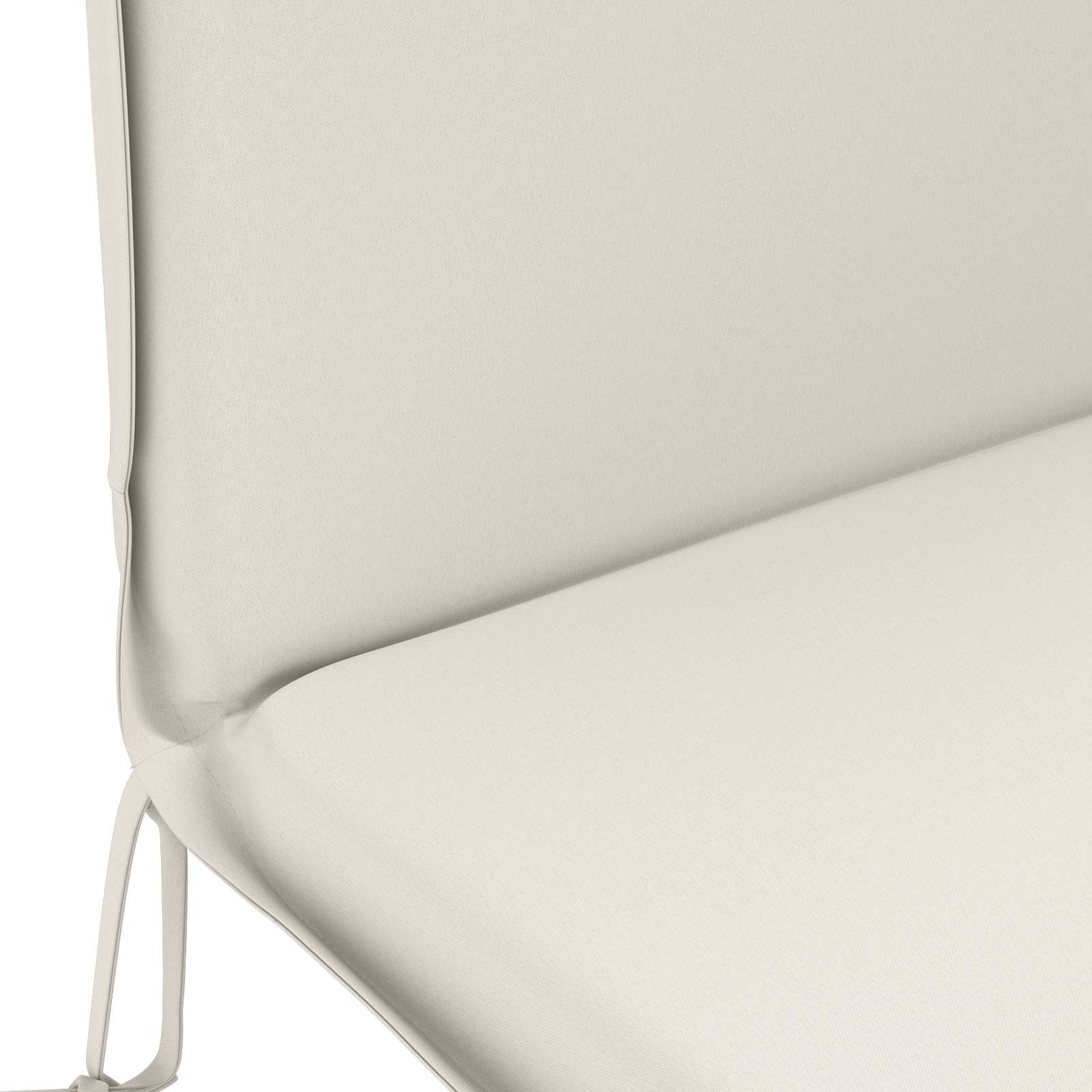 Zon Loungerkussen GEMERT 100% Polyester Wit 55 x 135 x 6 cm image 6