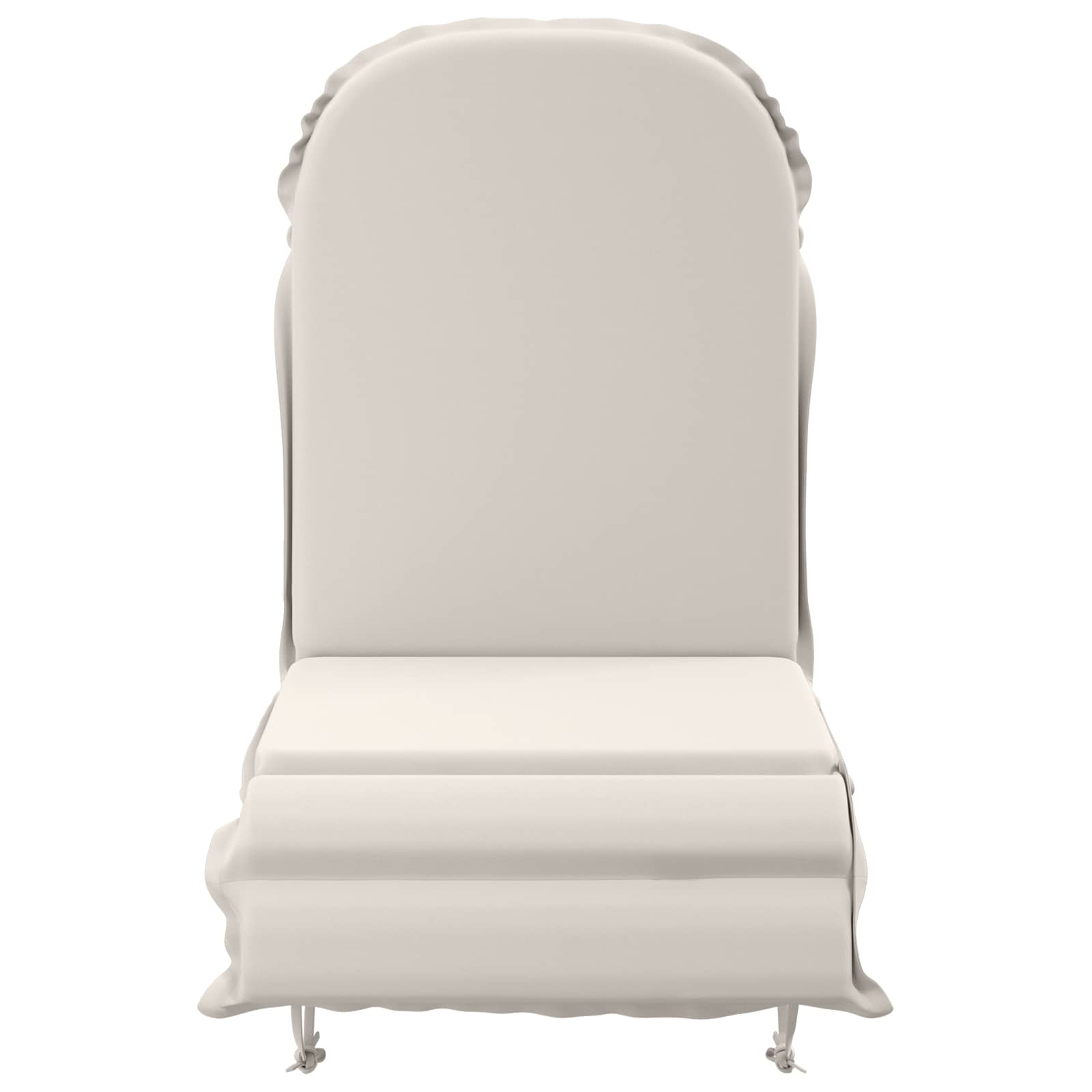 Zon Loungerkussen GEMERT 100% Polyester Wit 55 x 135 x 6 cm image 4