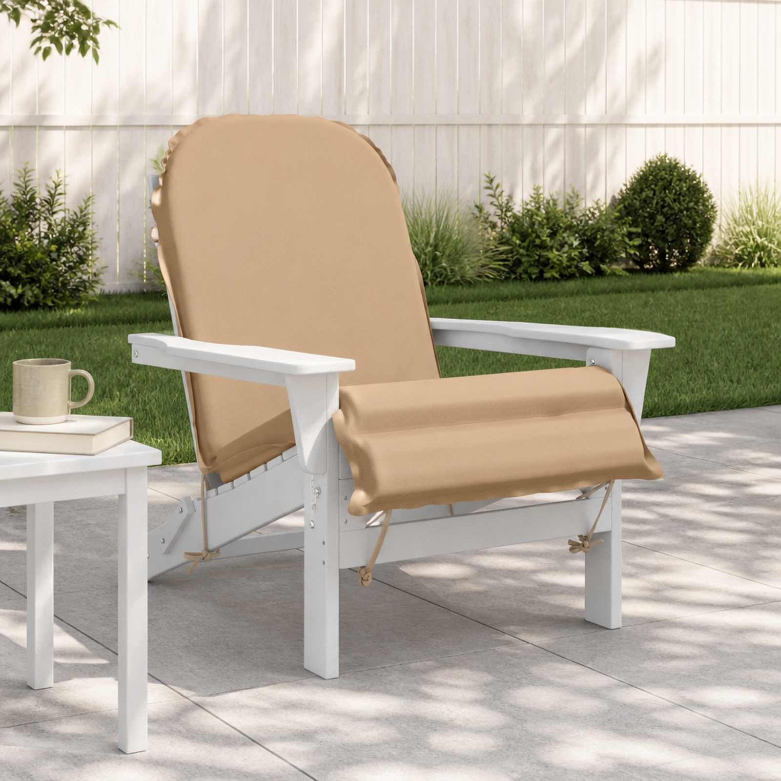 Zon Loungerkussen GEMERT 100% Polyester Zand 55 x 135 x 6 cm image 1