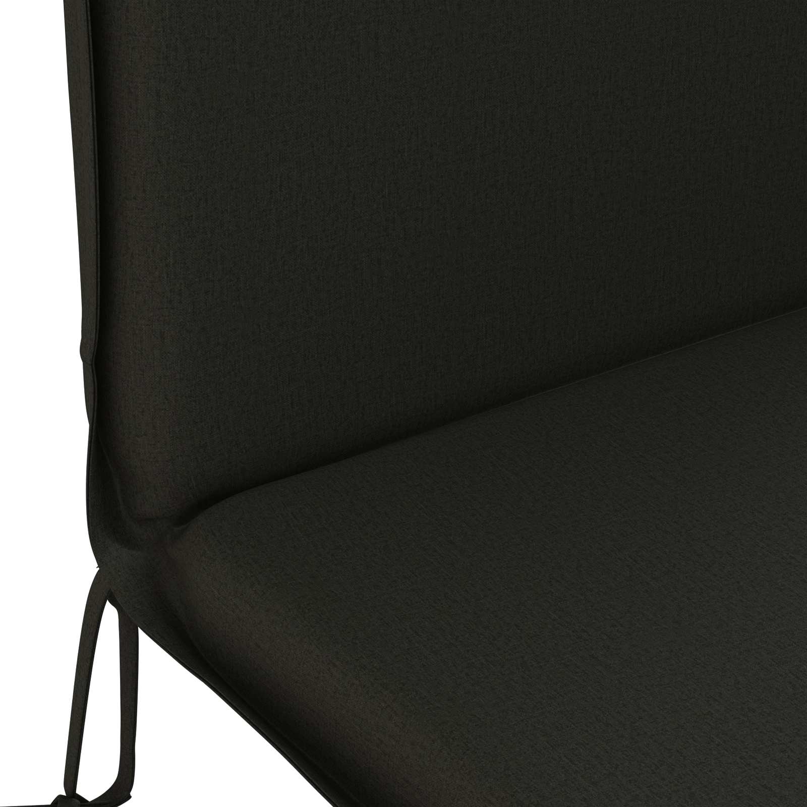 Zon Loungerkussen GEMERT 100% Polyester Zwart 55 x 135 x 6 cm image 6