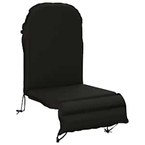 vidaXL P&auml;ikese lounge patja GEMERT 100% Pol&uuml;ester Must 55 x 135 x 6 cm