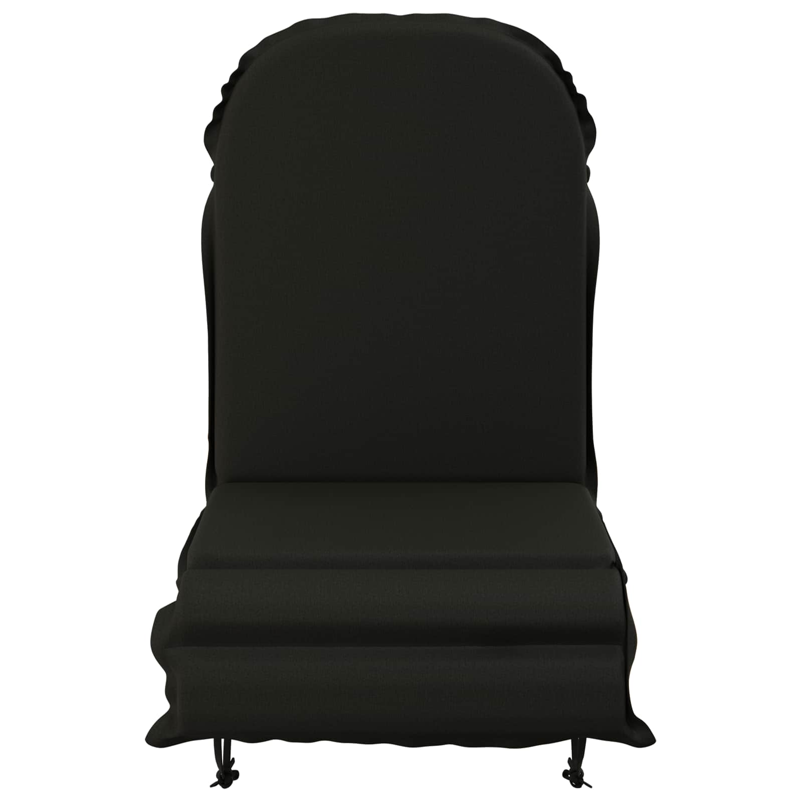 Zon Loungerkussen GEMERT 100% Polyester Zwart 55 x 135 x 6 cm image 4
