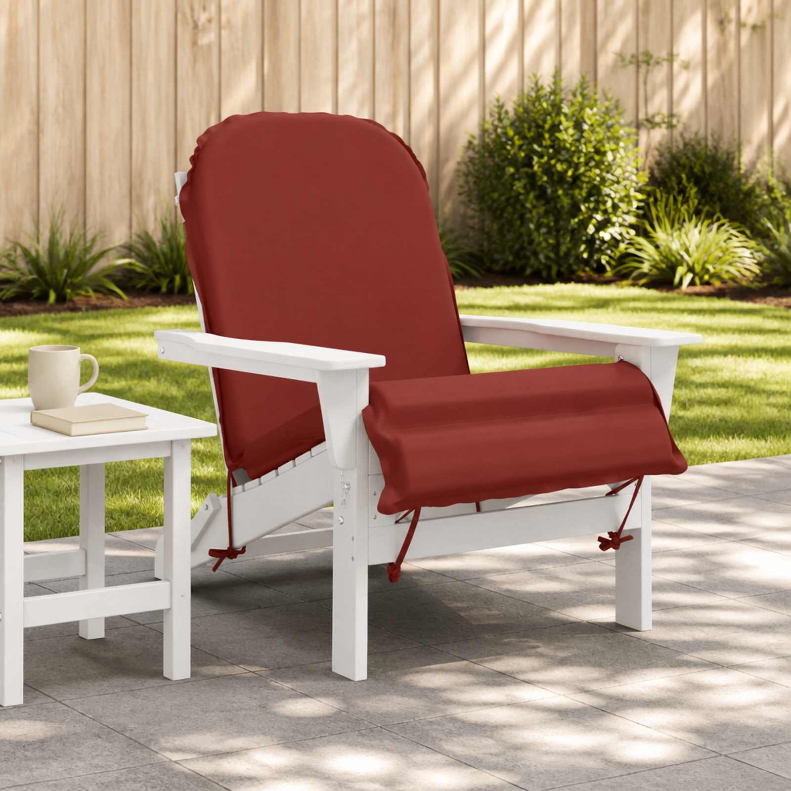 Zon Loungerkussen GEMERT 100% Polyester Rood 55 x 135 x 6 cm image 1
