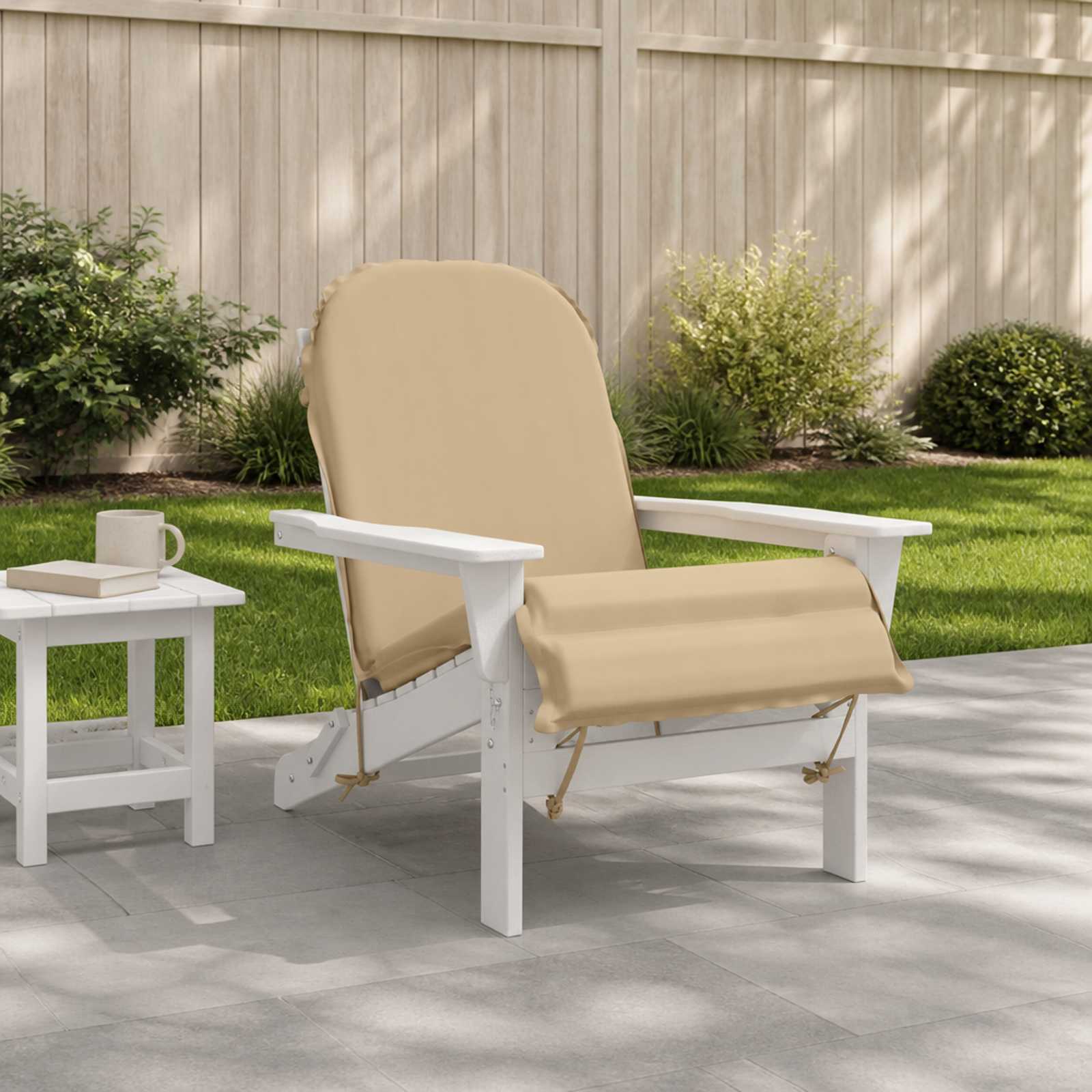 Zon Loungerkussen GEMERT 100% Polyester Beige 55 x 135 x 6 cm image 1