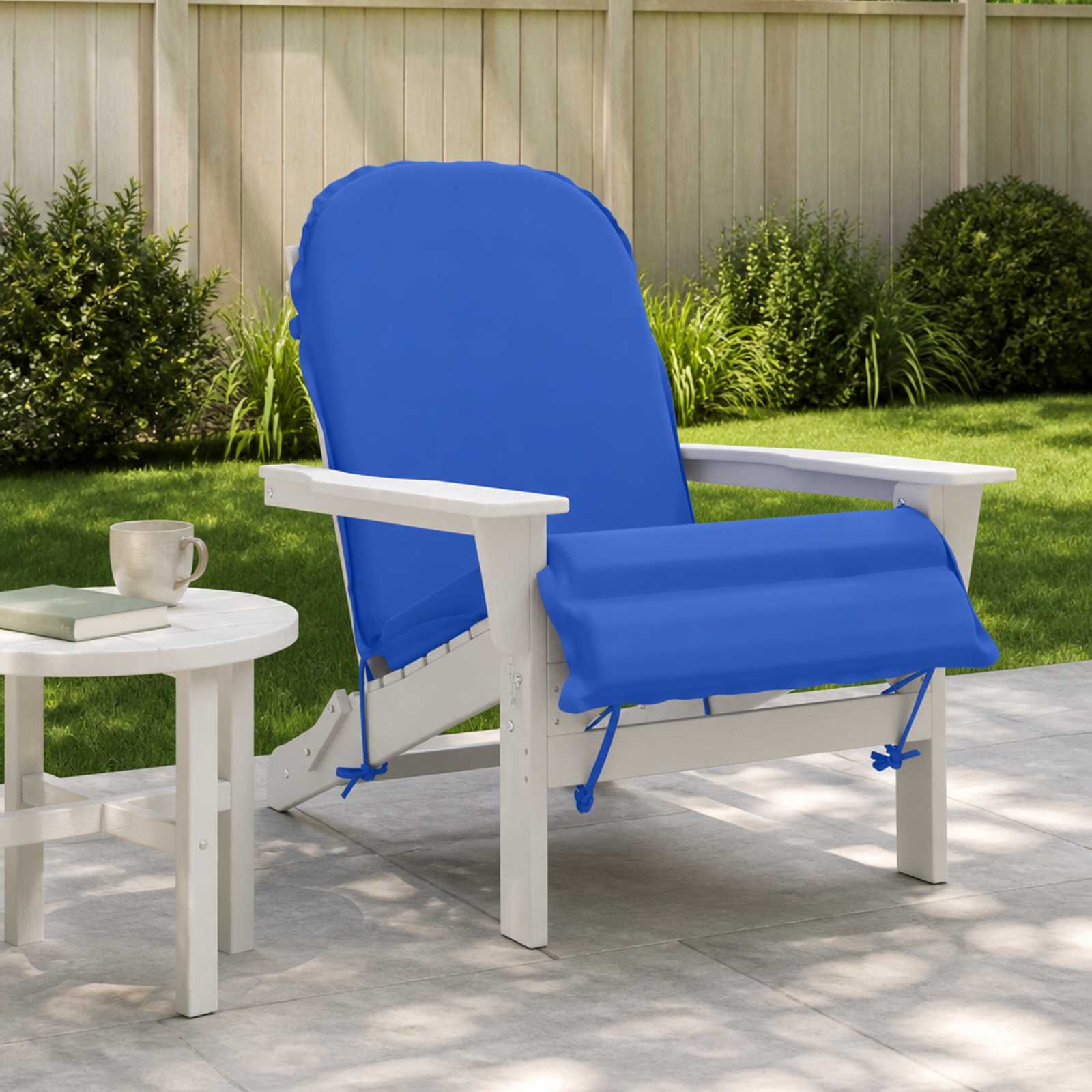 Zon Loungerkussen GEMERT 100% Polyester Koninklijk Blauw image 1