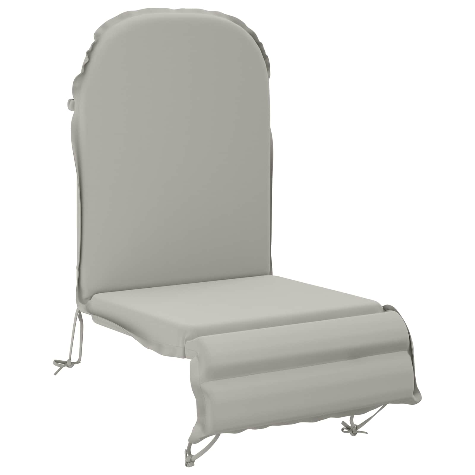 Zon Loungerkussen GEMERT 100% Polyester Grijs 55 x 135 x 6 cm image 2