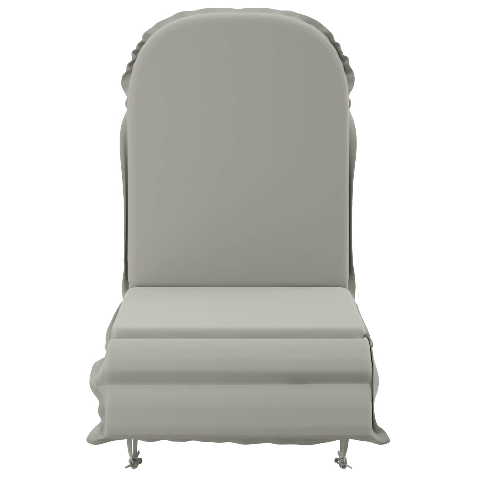 Zon Loungerkussen GEMERT 100% Polyester Grijs 55 x 135 x 6 cm image 4