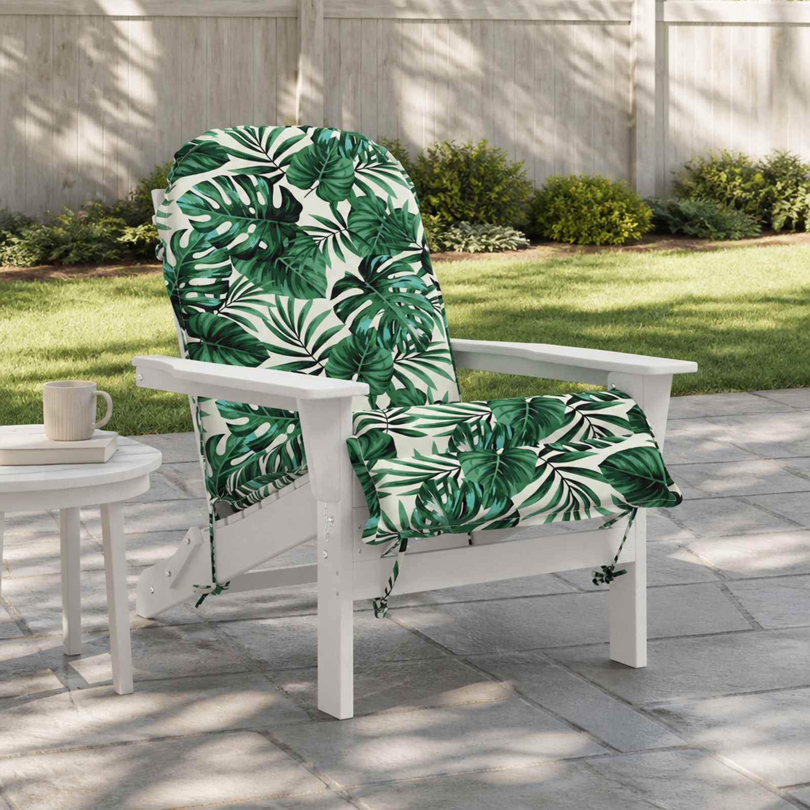 Zon Loungerkussen GEMERT 100% Polyester Bladpatroon image 1