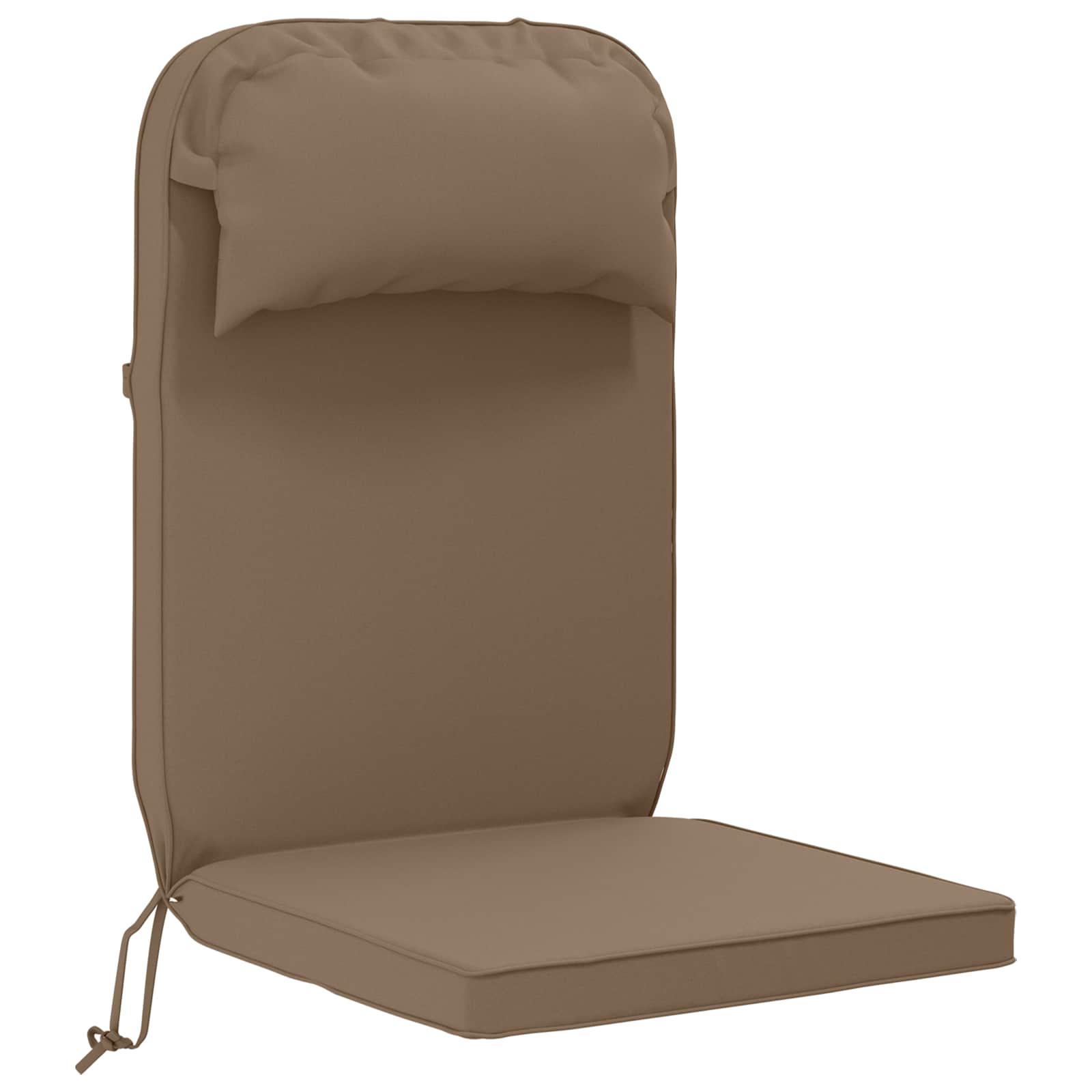 Zon Loungerkussen 100% Polyester Taupe 55 x 124 x 5 cm image 1
