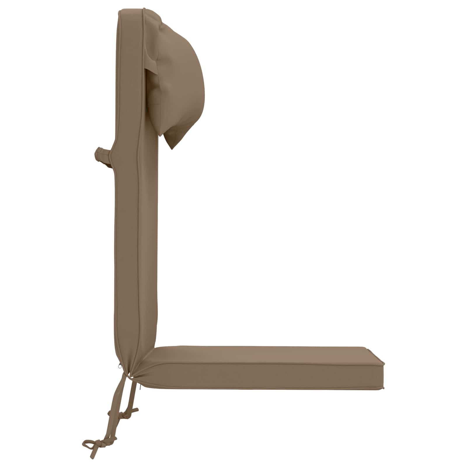Zon Loungerkussen 100% Polyester Taupe 55 x 124 x 5 cm image 4