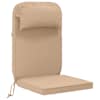 vidaXL P&auml;ikese lounge patja 100% Pol&uuml;ester Liivakarva 55 x 124 x 5 cm
