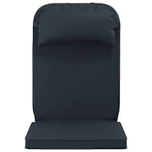 Polstr na židli Adirondack 100% polyester Tmavě modrá - obrázek 4