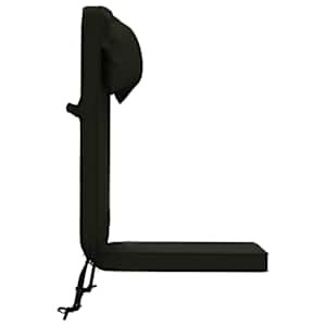 Polstr na židli Adirondack 100% polyester Černá 124 x 55 x 5 cm - obrázek 5