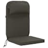 vidaXL P&auml;ikese lounge patja 100% Pol&uuml;ester Antratsiit 55 x 124 x 5 cm