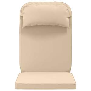 Polstr na židli Adirondack 100% polyester Krémová - obrázek 4