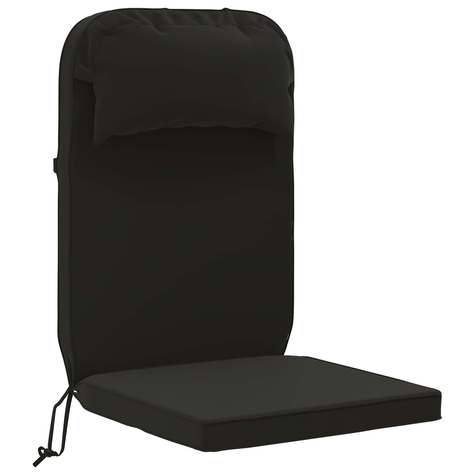 Zon Loungerkussen 100% Polyester Zwart 55 x 124 x 5 cm image 1