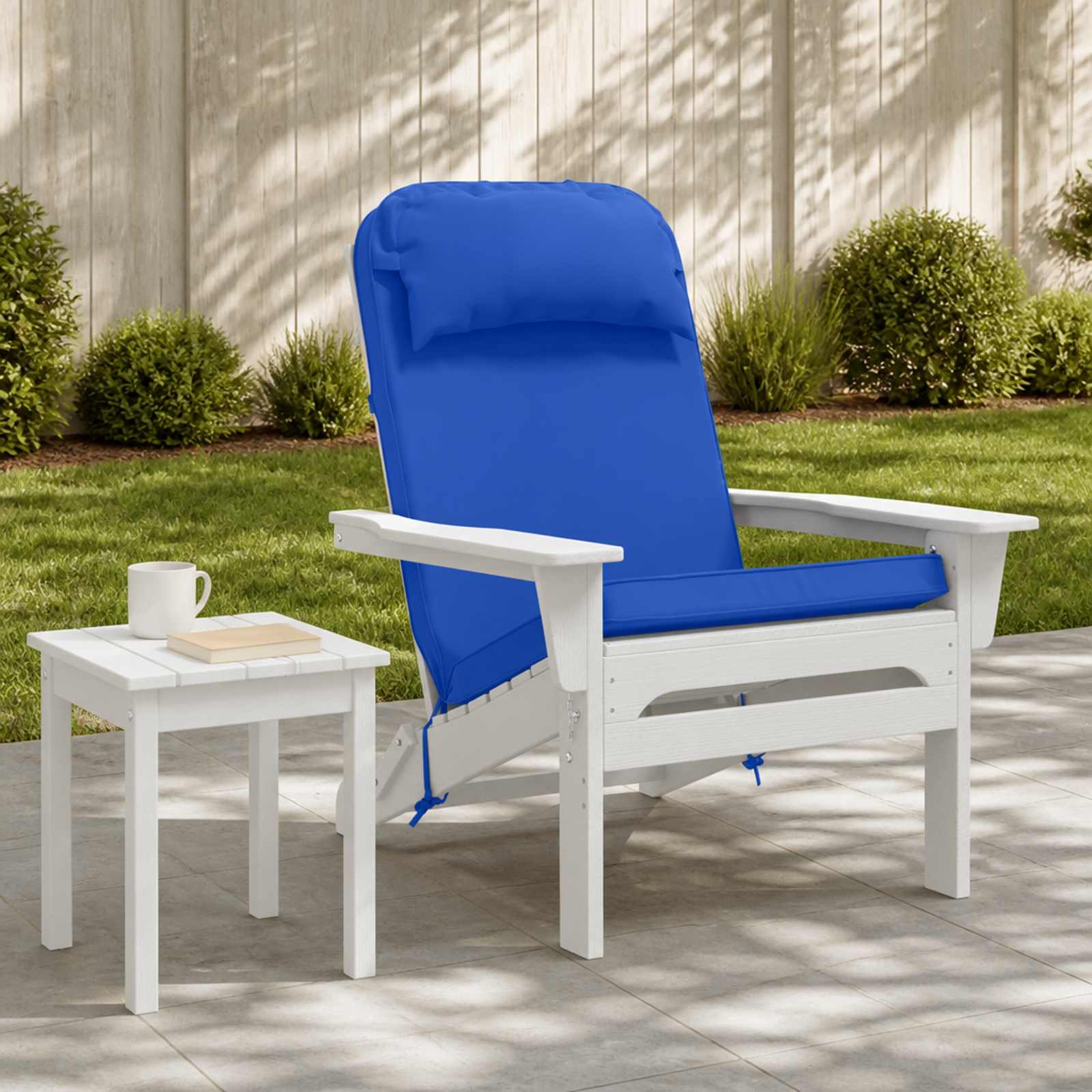 Zon Loungerkussen 100% Polyester Koninklijk Blauw image 1