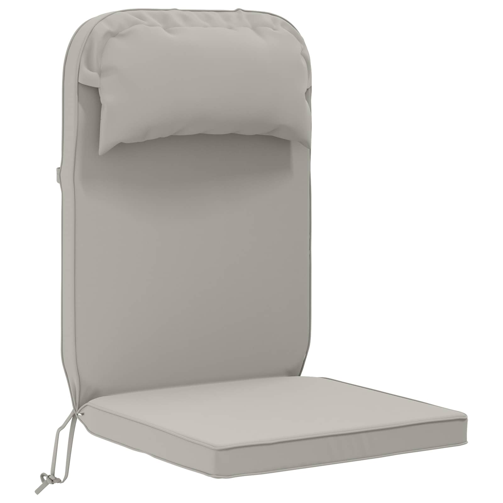 Zon Loungerkussen 100% Polyester Grijs 55 x 124 x 5 cm image 2