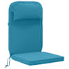 vidaXL P&auml;ikese lounge patja 100% Pol&uuml;ester Helesinine 55 x 124 x 5 cm