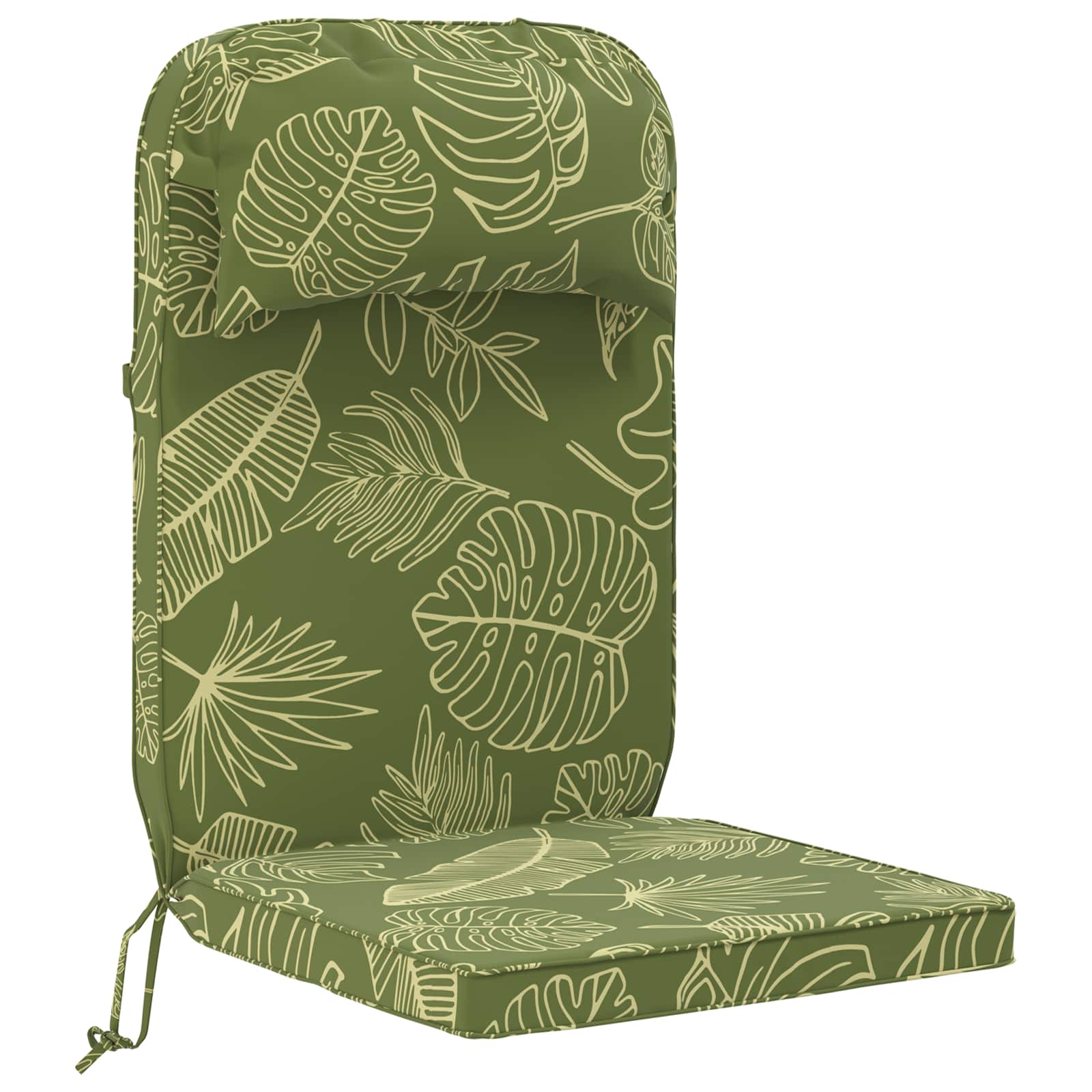 Zon Loungerkussen 100% Polyester Bladontwerp 55 x 124 x 5 cm image 1