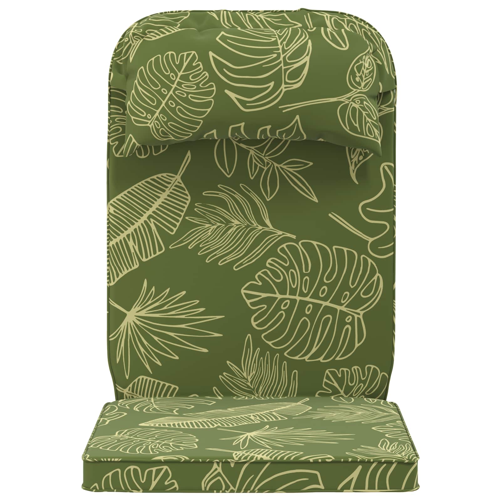 Zon Loungerkussen 100% Polyester Bladontwerp 55 x 124 x 5 cm image 3