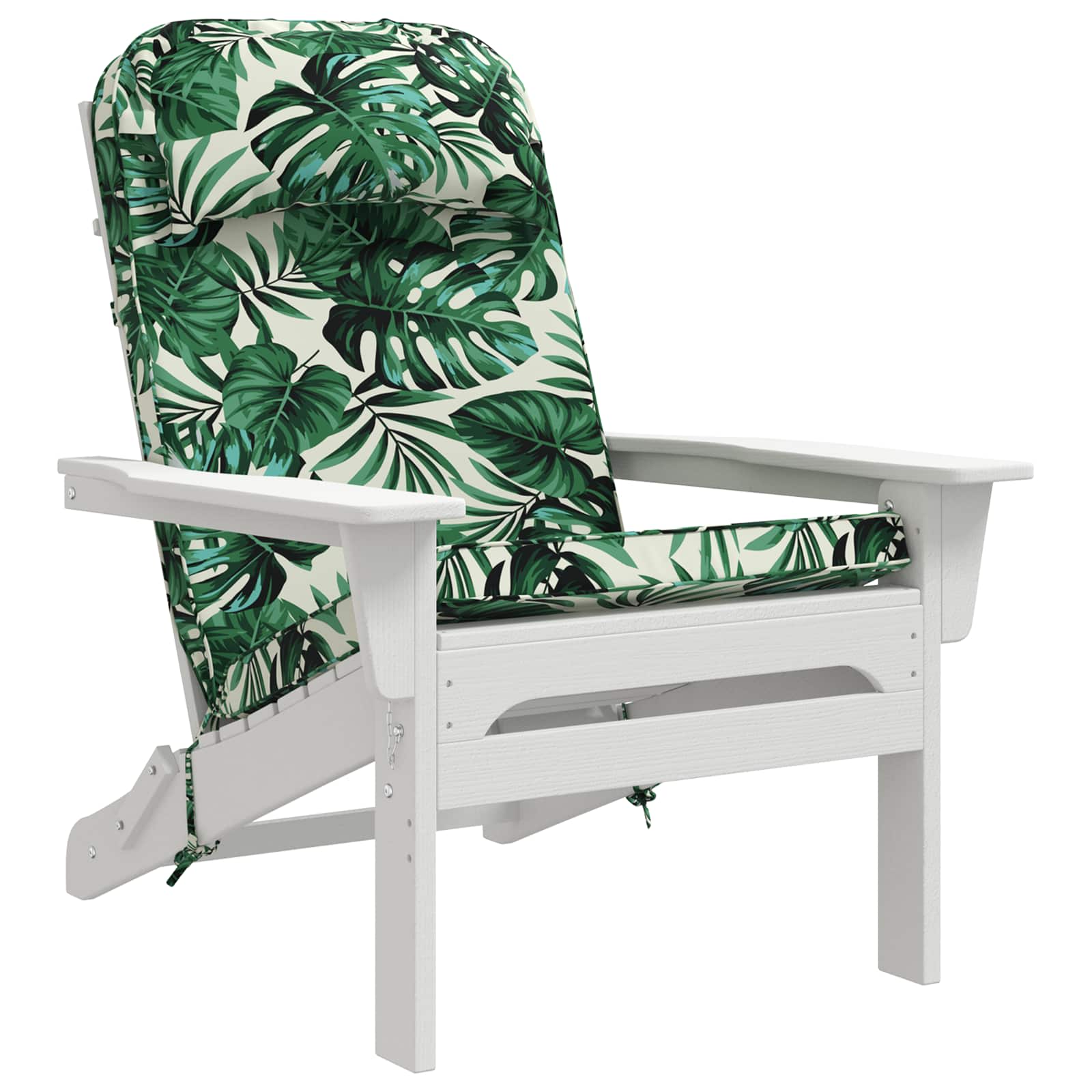 Zon Loungerkussen 100% Polyester Bladpatroon 55 x 124 x 5 cm image 3