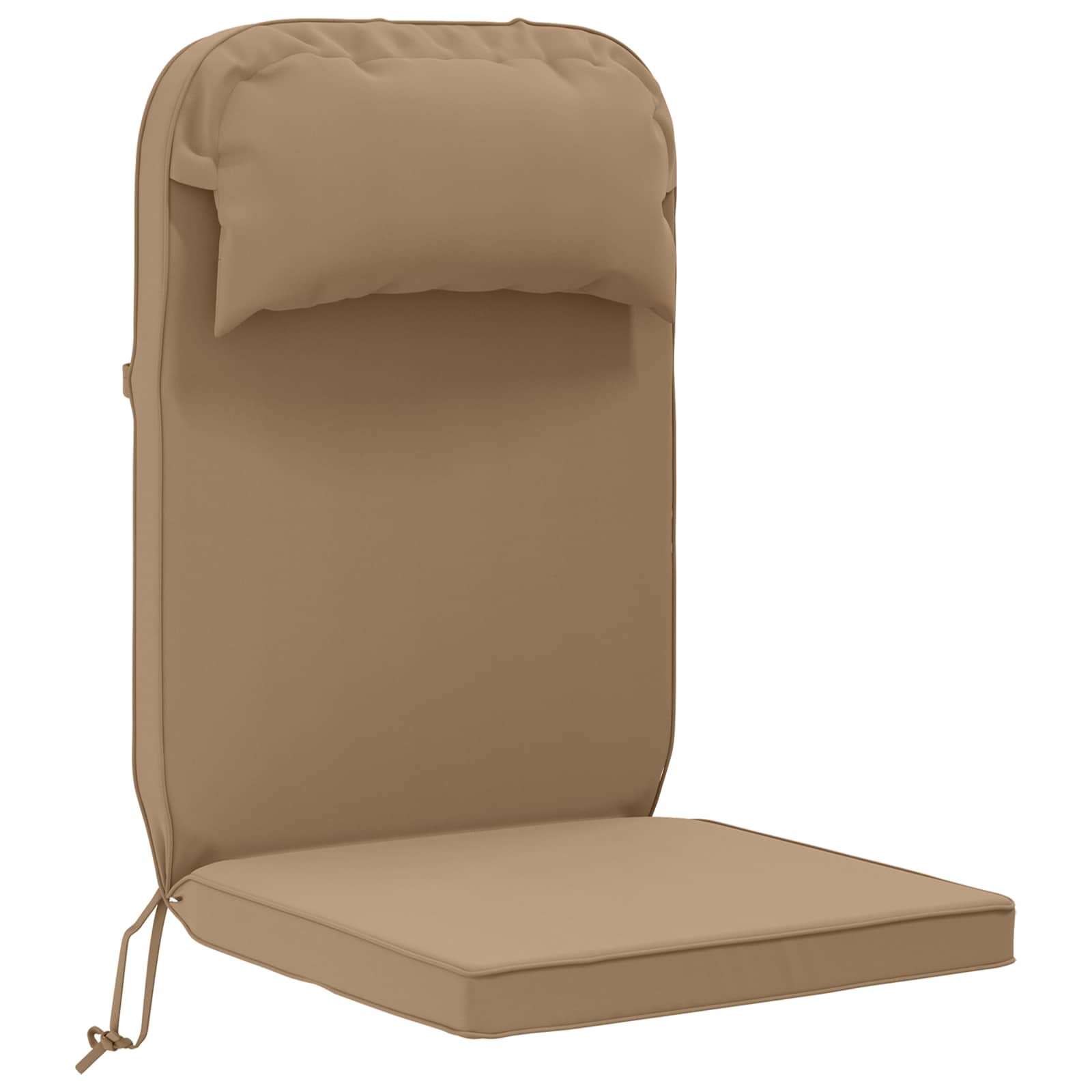Zon Loungerkussen 100% Polyester Taupe 55 x 124 x 5 cm image 2