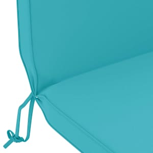 Polstr na židli Adirondack 100% polyester Tyrkysová - obrázek 6