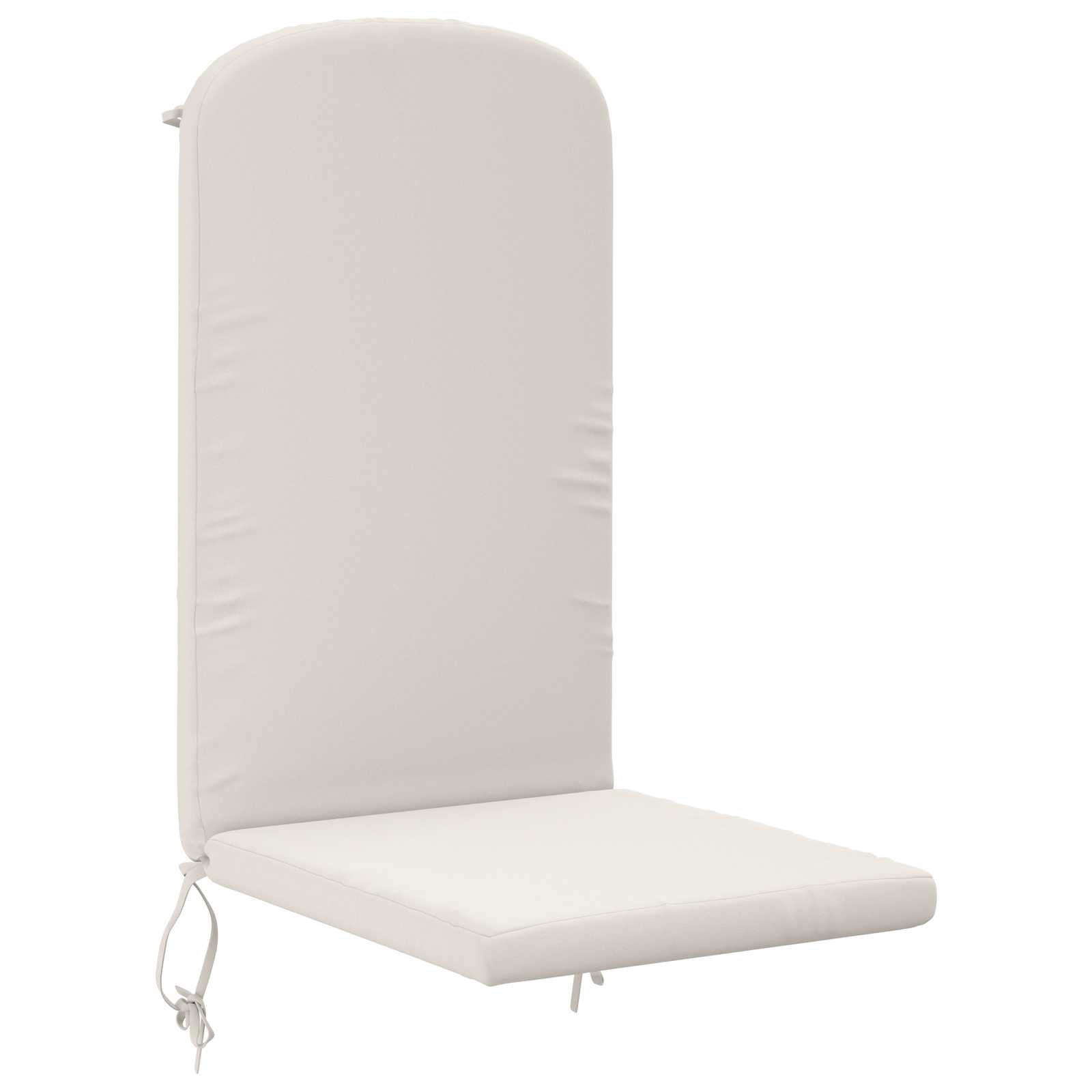 vidaXL Solseng Pude GEMERT 100% polyester Hvid 47 x 131 x 5 cm