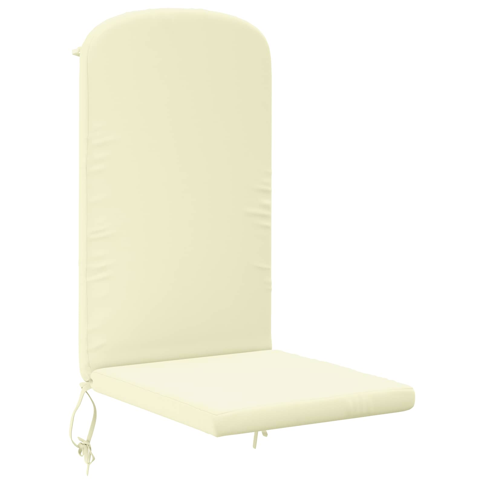 vidaXL Solseng Pude GEMERT 100% polyester Cremefarvet 47 x 131 x 5 cm