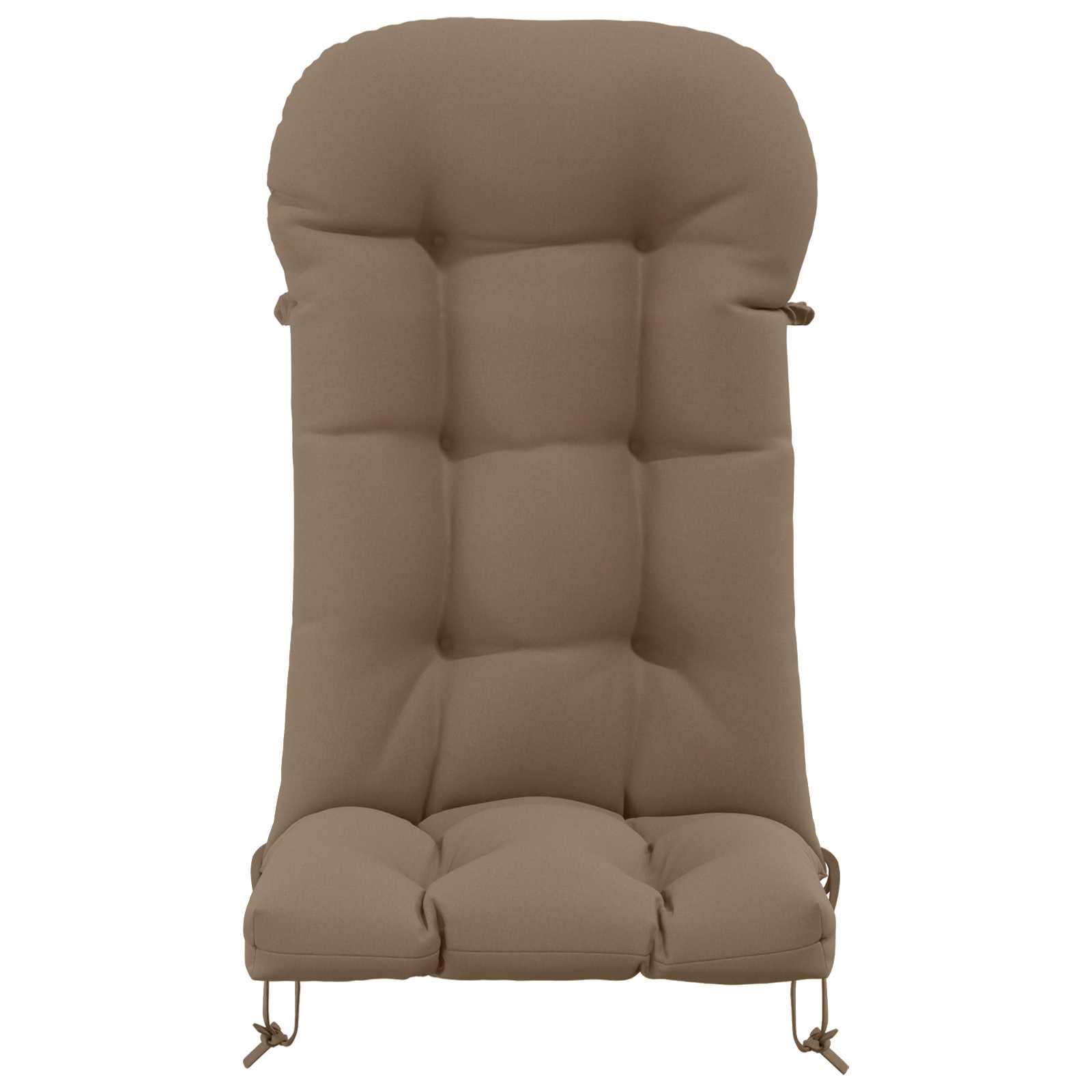 Zon Loungerkussen PUTTEN 100% Polyester Taupe 48 x 112 x 10 cm image 3