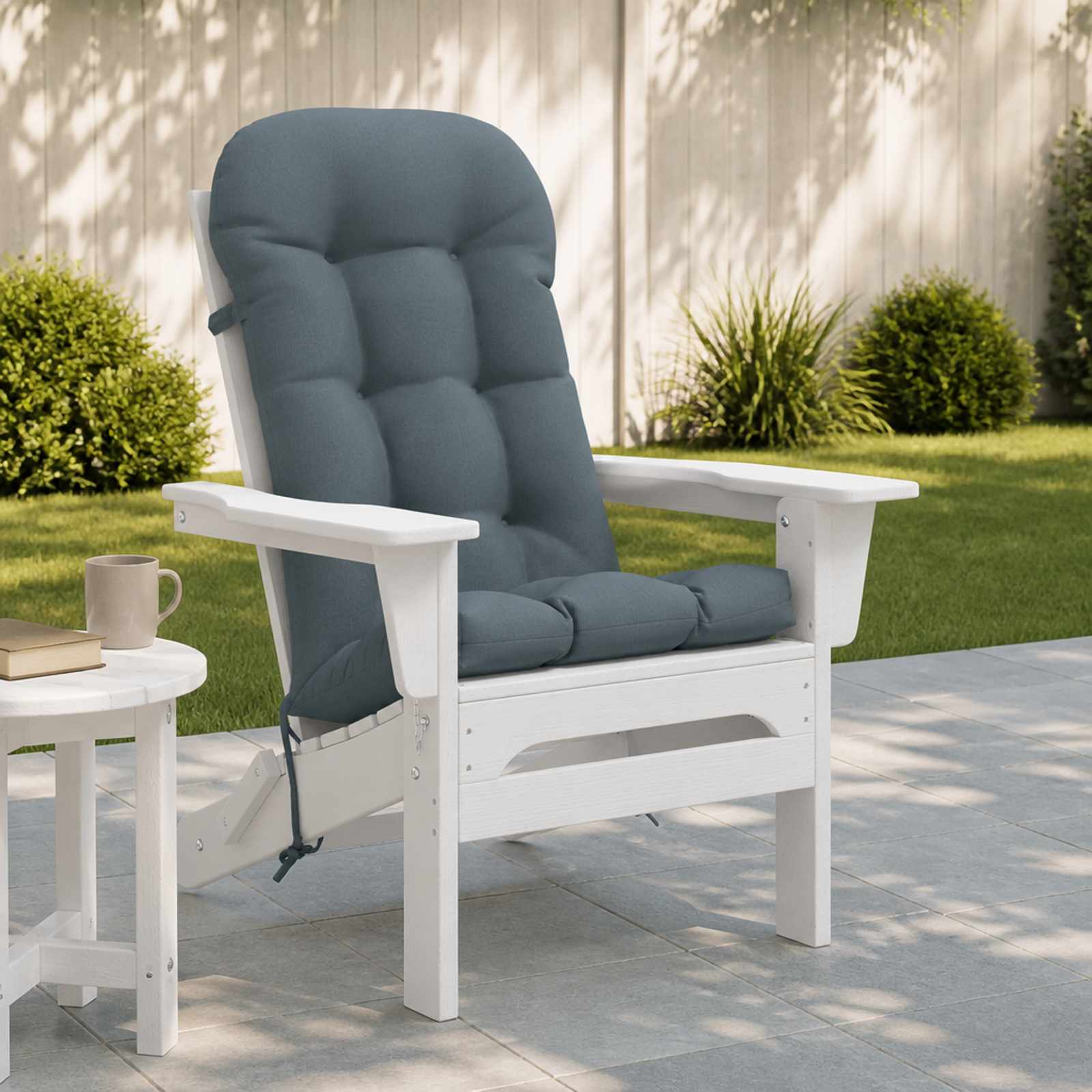 Blazina za stol Adirondack PUTTEN 100% poliester Modra