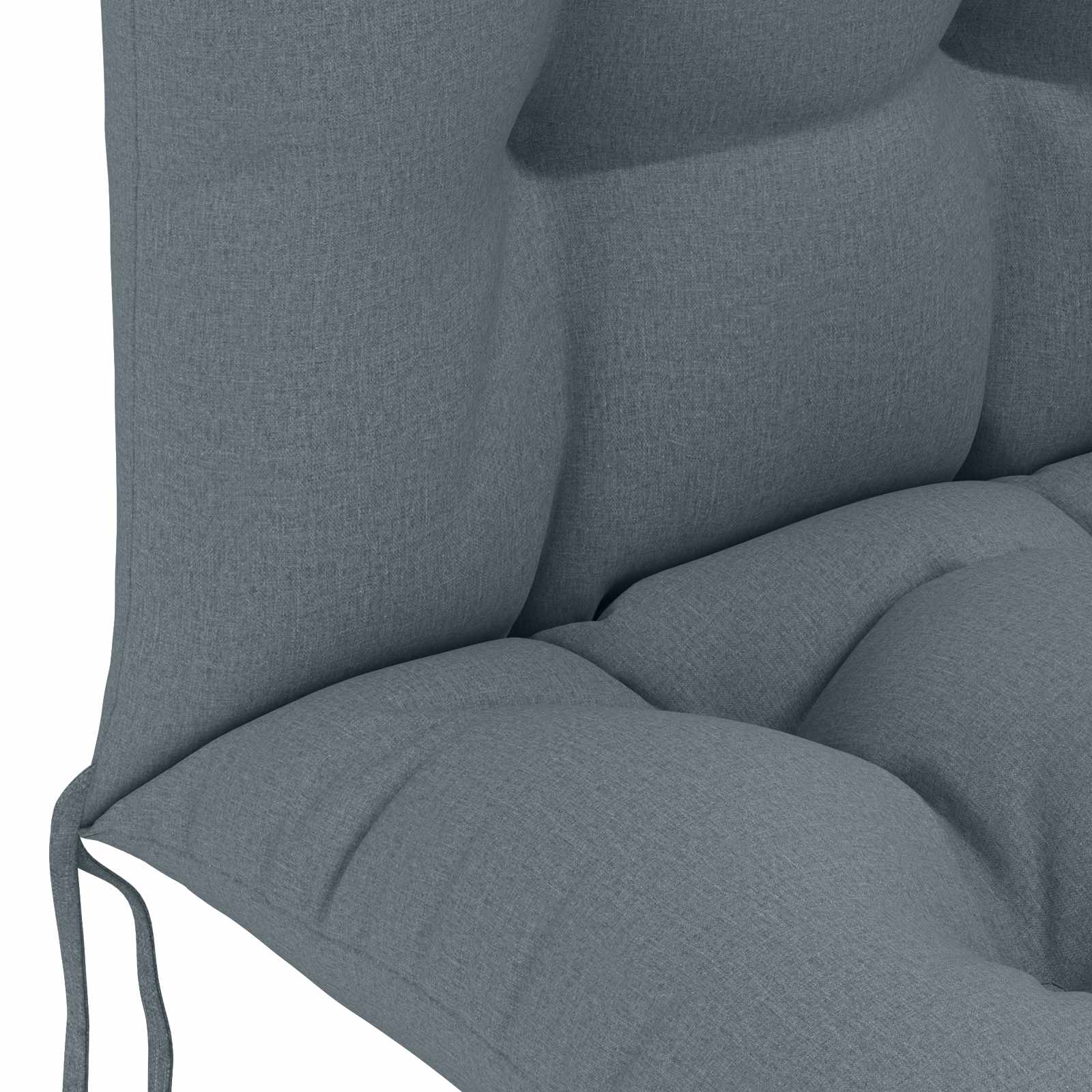 Zon Loungerkussen PUTTEN 100% Polyester Blauw 48 x 112 x 10 cm image 5