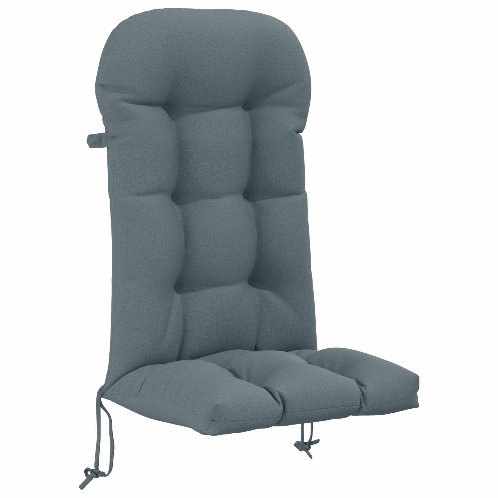 vidaXL Solseng Pude PUTTEN 100% polyester Blå 48 x 112 x 10 cm
