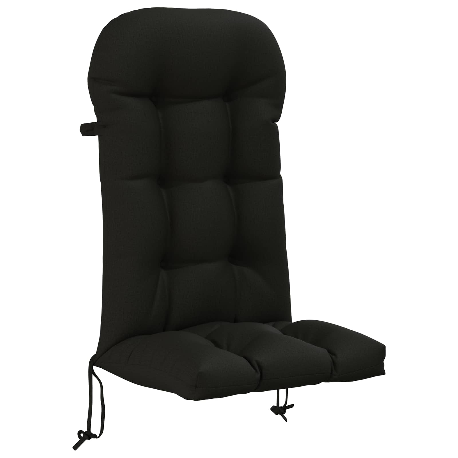 Zon Loungerkussen PUTTEN 100% Polyester Zwart 48 x 112 x 10 cm image 1