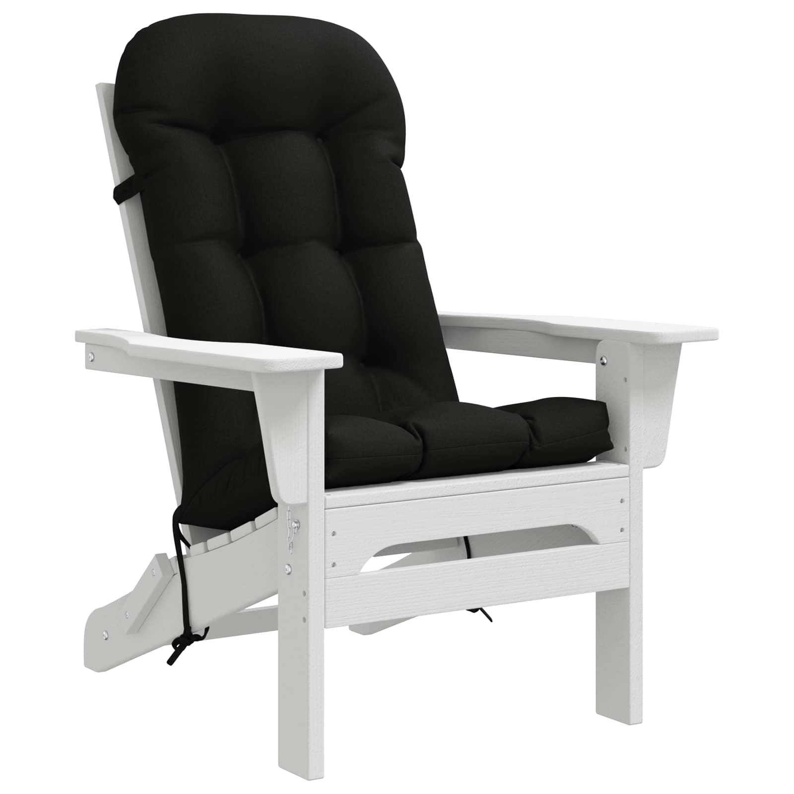 Zon Loungerkussen PUTTEN 100% Polyester Zwart 48 x 112 x 10 cm image 2