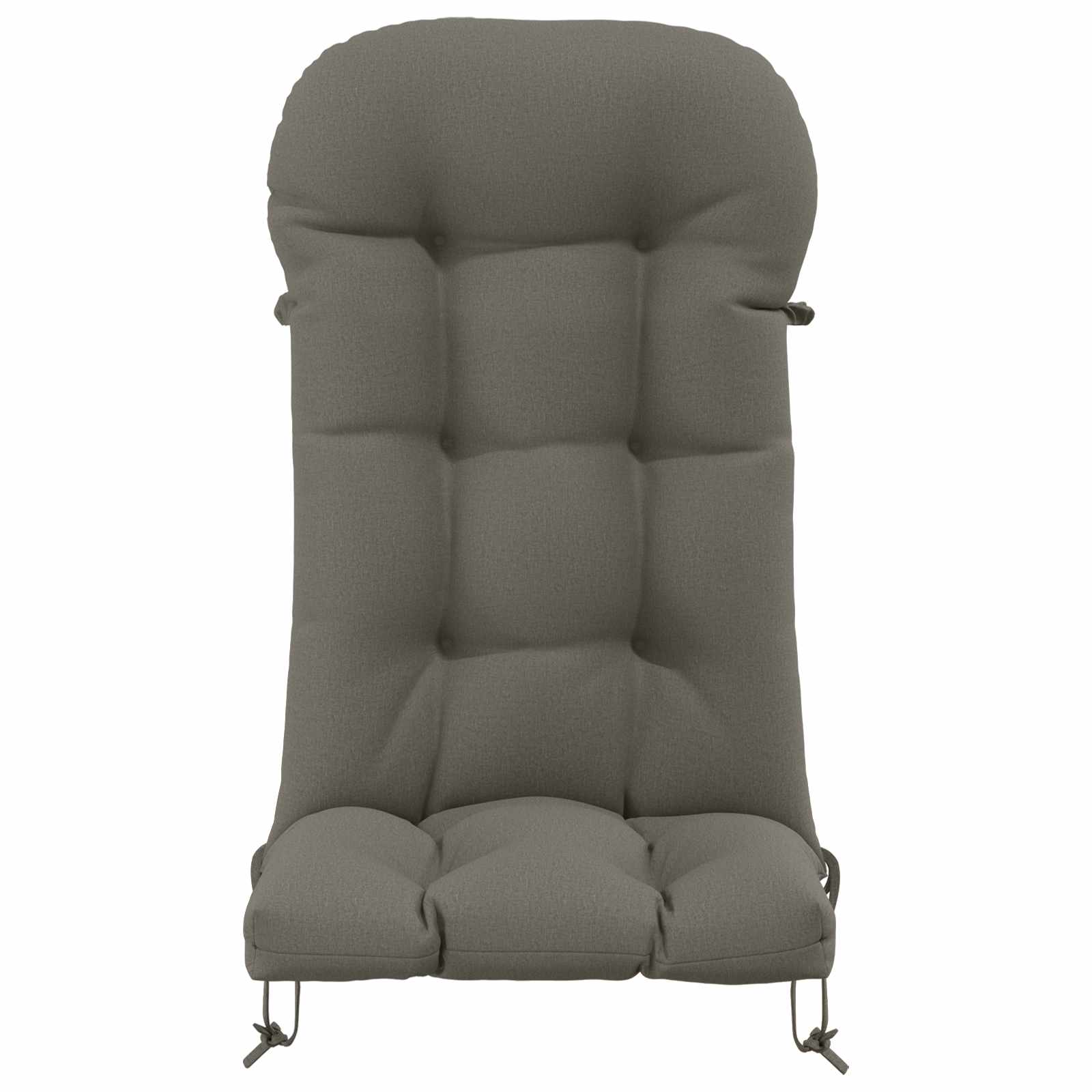 Zon Loungerkussen PUTTEN 100% Polyester Grijs 48 x 112 x 10 cm image 3