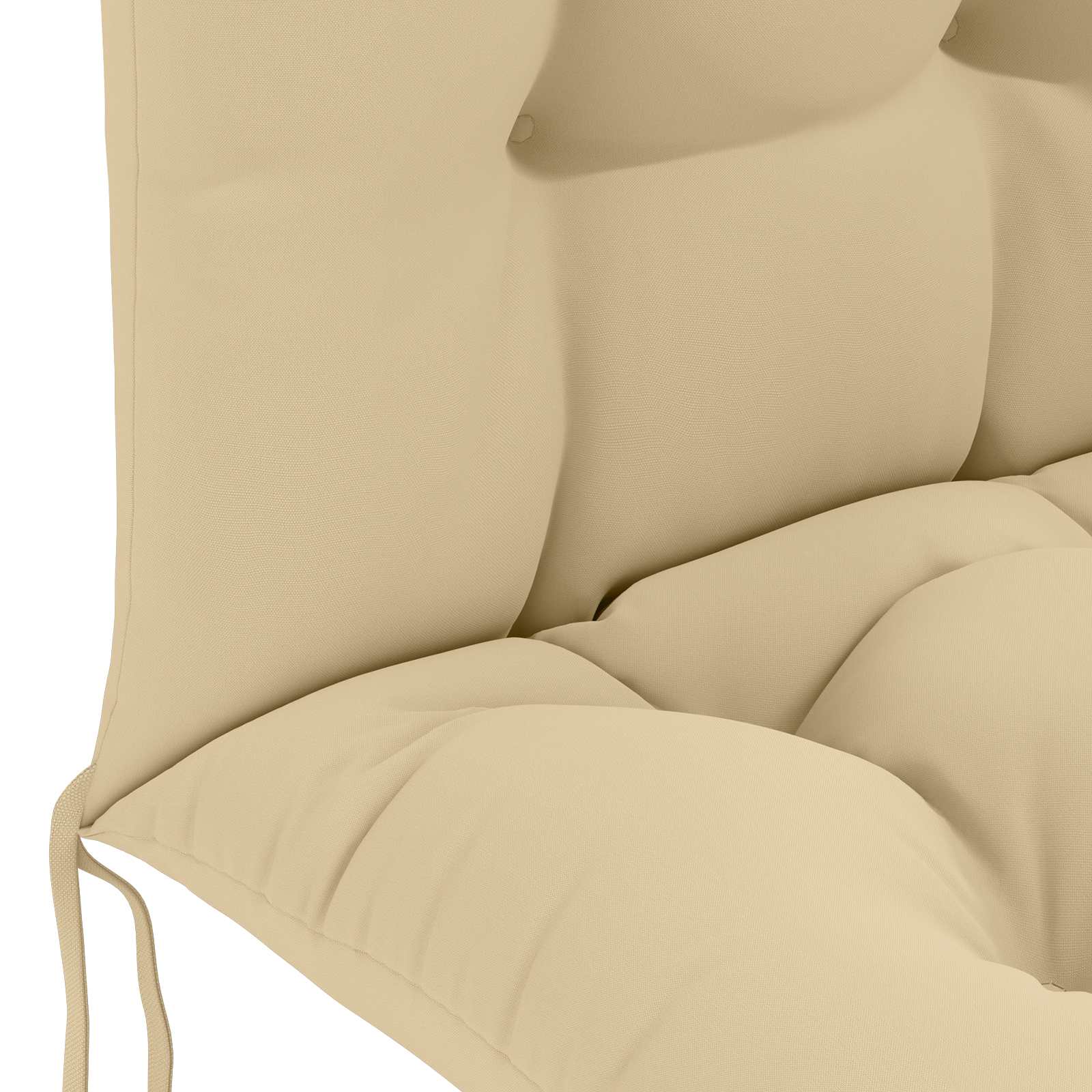 Zon Loungerkussen PUTTEN 100% Polyester Beige 48 x 112 x 10 cm image 5