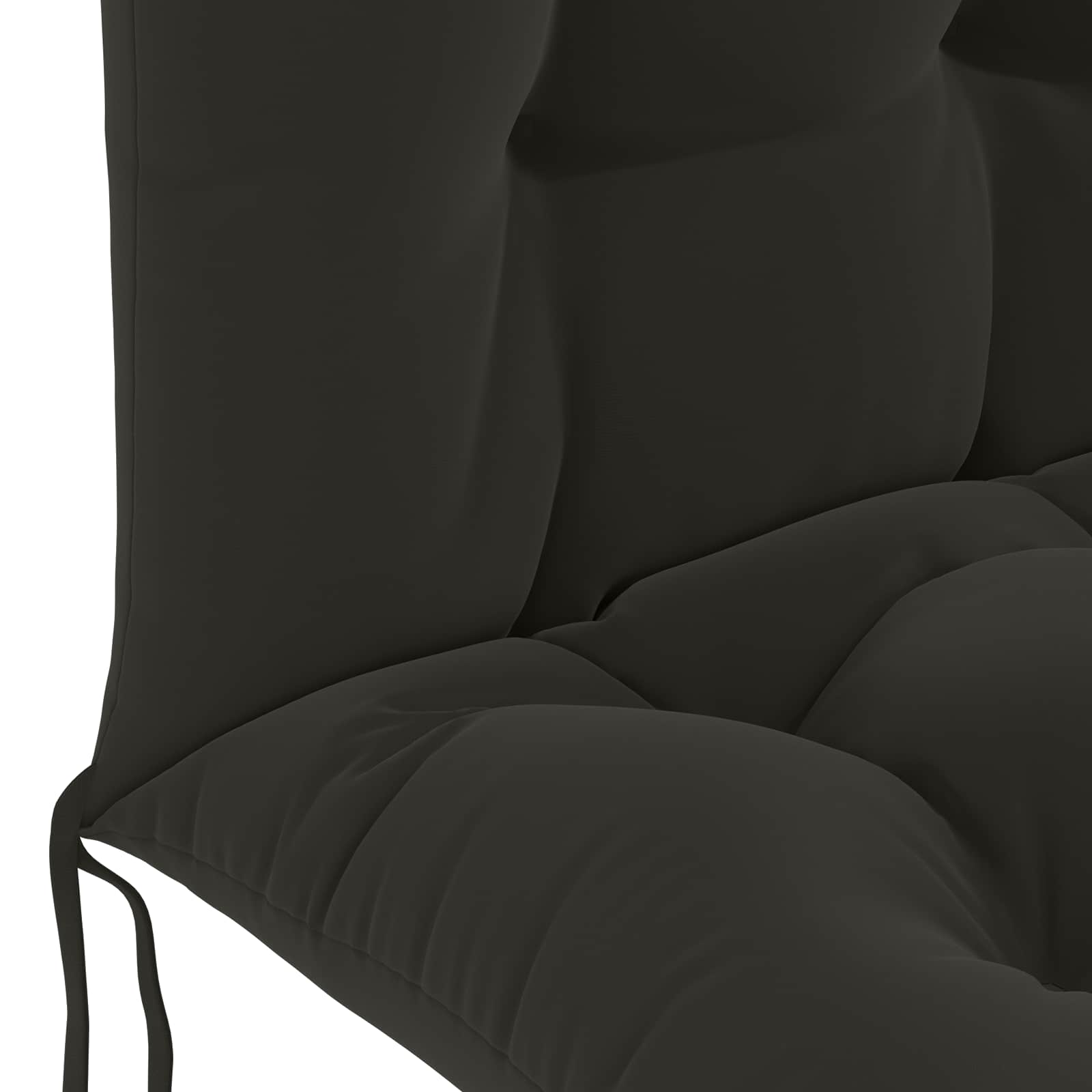Zon Loungerkussen PUTTEN 100% Polyester Zwart 48 x 112 x 10 cm image 5